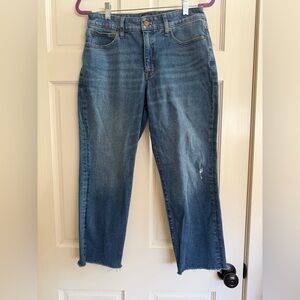 J. Crew Classic Blue Cropped Jeans